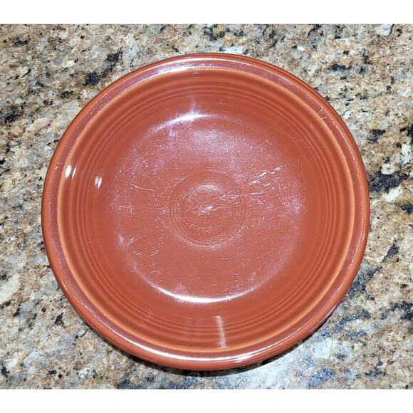 Fiesta Poppy Salad Plates 7 3/8" (set of 2 Fiestaware - Picture 7 of 12